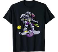 FIATI00P Skating Astronaut on onewheel Skateboard T-Shirt