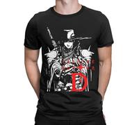 FIATI00P Vampire Hunter D Film Anime Hellsing T Shirts Men Cotton Amazing T-Shirts Crewneck Tees Short Sleeve Tops