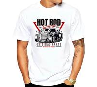 FIATI00P Vintage Hot Rod Cool Off-Road Sports Car Adult Men's & Women's T-Shirts-Round Neck Shirt Clothing