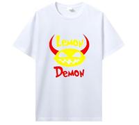 FIATI00P Vintage Lemon Demon Slim Fit t Shirt 7DMN DMN Gift for Christmas Halloween t-Shirts for Men