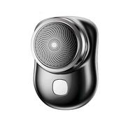 Fiauli Afeitadoras eléctricas para hombres, Afeitadora eléctrica USB recargable, Mini afeitadora portátil, Maquinilla de afeitar eléctrica de bolsillo para hombres, fácil de usar en seco y en h