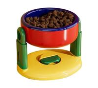 Fiauli Bandeja para mascotas sin deslizamiento para perros y gatos Alimentos con bandeja de succión HIPTIBLICA HIPTIBLICA HISTORIA HISTORIA Alimentador DESTALACIÓN Promueve una dieta saludable Postura