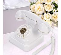 FiayaCom Libro de visitas de audio, teléfono de boda, libro de visitas de audio, graba mensajes de audio personalizados, conserva tus ocasiones especiales (blanco)