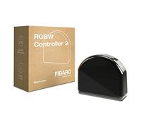 FIBARO FGRGBWM-442 RGBW Controller 2/Z-Wave Plus - Universal LED Light Strips Controlador, Negro