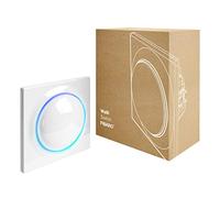 FIBARO FGWDSEU-221 Z-Wave Plus - Walli Interruptor de Relé, Montado al Ras, Disparador de Encendido y Apagado Inalámbrico