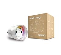 FIBARO FGWPE-102 ZW5 - Adaptador de Enchufe Eléctrico , 65 mm, 4.3 cm, Tipo E (FR), color Blanco