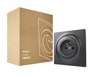FIBARO Walli N E FGWSONE-011-8 - Caja para empotrar, Tipo E, color Antracita