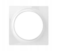 FIBARO Walli Placa de Acabado Simple para Interruptor o Toma, Blanco