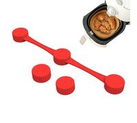 Fibbia Magnetica In Silicone - Morsetto Per Carta Pergamena Per Friggitrice Ad Aria, Clip Di Fissaggio Resistente Al Calore | Strumento Di Bloccaggio Ad Alta Temperatura Per Rivestimenti Sicurezza Di