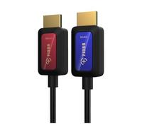 FIBBR Cable De Fibra Óptica 8K 60Hz HDMI 2,1 48Gbps 4K 120Hz 144Hz EARC HDR HDCP,3 HDTV Compatible For PS5 Xbox PC TV(Rose Red,2m)