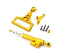 Fiber Carbon CNC Steering Damper Stabilizer Safety Control Bracket Mounting Kit For Kawasaki for Z750 for Z750R 2003-2013,Estable