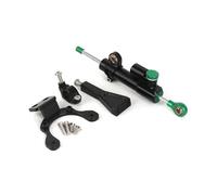 Fiber Carbon Steering Damper Stabilizer Motorcycle dampers Mount Bracket Support Kit For Kawasaki for Z900 2017-2024,Estable