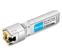 fiber mall- Módulo transceptor SFP+ 10GBase-T de 80 m con conector de cobre RJ-45 Cat6a/7 Mini-GBIC para Ubiquiti Unifi Ufiber UF-RJ45-10G-80 Módulo SFP+ a RJ45 Netgear AXM76510G