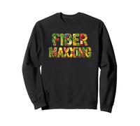 Fiber Maxxing Healthy Food Fruit Veggie Funny Fiber Maxxing Sudadera
