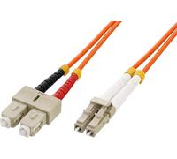 Fiber Optic Patch Cable Multi- Mode Lc/Sc 50/125 Om2 1M Orange NUEVO