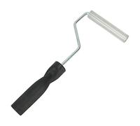 Fiberglass Roller, Handheld Aluminum Alloy Fiberglass Resin Laminating Bubble Roller Bubble Paddle Tool for Shower Bathtub Yacht Repair (Type C)
