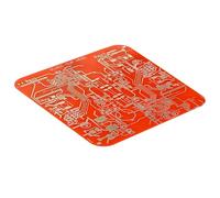 Fiberglass Table Coasters Set - Heat Resistant Drink Coasterrs | Non Slip Modern Design Coastters, Mug Mat Protection Coasters, Kitchen Dining Room Coasterrs For Beverage Experience