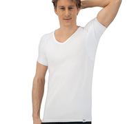 Fibershirts® Camiseta Antisudor - Camiseta contra Las Manchas de Sudor - Chaleco Anti Sudor - con ArmPads Pro y Tratamiento de Plata - Hombre - Cuello en V