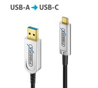 Purelink FX-I630-010 Cable de fibra óptica FiberX USB 3.2 USB-C//USB-A AOC, 10 m