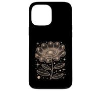 Fibonacci Girasol Dorado Floral Gráfico Geometría Matemáticas Carcasa para iPhone 13 Pro MAX
