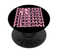 Fibonacci Golden Ratio Sagrada Geometría Chica Coqueta Arco PopSockets PopGrip Adhesivo