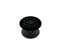 Fibonacci Proporción áurea Círculo Espiral Geometría Matemáticas PopSockets PopGrip Adhesivo