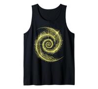 Fibonacci Relación Espiral Matemático Matemático Geometría Sagrada Camiseta sin Mangas