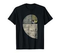 Fibonacci Spiral Sequence / Golden Ratio / Cool Math Camiseta