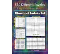 Fibonacci Sudoku Set: 580 Different Sudoku , Killer Sudoku, Hyper Sudoku, Double Sudoku, and Samurai Sudoku puzzles all at different levels of difficulty. (Treat Your Mind)