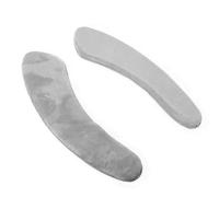 FIBOUND 2 Tabletas de Tapete de Asiento de Inodoro, Asiento de Inodoro Reutilizable, Almohadilla Térmica para Inodoro, Funda para Asiento de Inodoro para Todas Las Estaciones - Gris