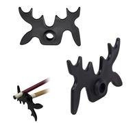 FIBOUND 2 Taco de Billar Snooker con Soporte Puente y Araña - Accesorios Profesionales para Jugadores - Compatible con La Mayoría de Tacos de Pool para Mejorar El Rendimiento