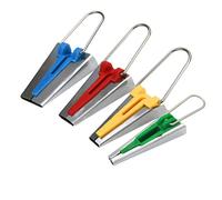 FIBOUND 4 Piezas Tela Sesgada Herramienta para Anchuras, Set Cinta Bies Herramienta, Juego de Herramientas para Hacer Cintas al Bies, Hacer Cinta al Bies Tela, Accesorios de Costura