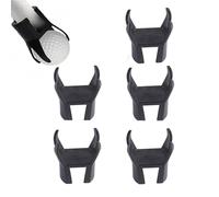 FIBOUND 5 Piezas Recogepelotas de Golf - Herramienta de 4 Garras con Accesorio Putter - Recolector Que Protege La Espalda para Fácil Recogida En Campo - Accesorios Golf