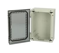 Fibox 4811000 Neo PC 32x22x15cm T Bisagra Policarbonato Caja, Funda Transparente