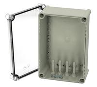 Fibox 5330060 PC Caja 28x19x13cm T, Cubierta Transparente De PC