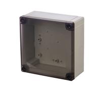 Fibox 6011908 PC 125/75 Calor Recinto, PC Ahumada Cubierta Transparente
