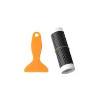 Fibra Carbón Protector Antiarañazos para Esquinas del Paragolpes Trasero Maletero Coche Tira Recorte Cubierta Adhesivo Placa Umbral(Negro,90CM)