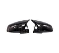 Fibra Carbono Negro Para Serie 1 2 3 4 XM 220i 328i 420i F20 F21 F22 F23 F30 F32 F33 F36 X1 Tapa La Cubierta Espejo Retrovisor Carcasa Cubiertas Espejo Retrovisor(2pcs Carbon)