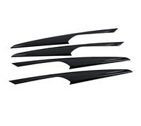 Fibra Carbono para BMW X3 G01 2022, Perilla Palanca Cambios Coche, Cubiertas Freno Mano Central, Accesorios Interiores Automóviles, Pegatinas Embellecedoras Pegatina Protectora(Interior Door Trim)