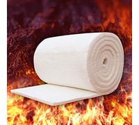 Fibra cerámica, Aislamiento Alta Temperatura, Fibra cerámica, Alta Resistencia a Altas temperaturas, para chimeneas Alta Temperatura, pasillos, Industria aeronáutica