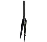 Fibra De Carbono 700*25 Horquilla Delantera Bicicleta De Carretera Horquilla Dura Freno De Disco Llanta Freno Tubo Espinal Horquilla De Liberación Rápida Bujes Rápidos 100 * 9 Mm A,700*25C