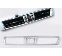 Fibra De Carbono ABS/Estilo Cromado para BMW X1 F48 X2 F39, Consola Central Coche, Salida Aire Acondicionado, Cubierta Decorativa, Marco Embellecedor Ventilación