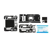 Fibra de carbono Cámara Cuerpo Skin Sticker Cubierta protectora para Sony ZV-1, 3M Anti-Scratch Pegatinas Calcomanías DSLR Cámara Cuerpo Skin Film Protector Escudo