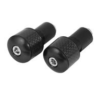 Fibra de Carbono Inserción Manillar Pesos 22MM Barras Con 18MM Id - Negro