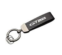 Fibra de Carbono Llavero Coche para Peugeot 208 308 408 508 4008 2008 3008 GT Line, Llavero reemplazar laveros Hombres y Mujeres Llaves de Coche Regalo Accesorios,B