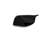 Fibra De Carbono Para E60 E61 E63 E64 5 Series 2003-2008 Espejo Retrovisor Puerta Coche Cubierta Lateral Izquierda Derecha Tapas Carcasa(1pc Black Left)