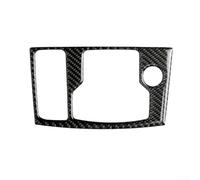 Fibra de carbono para media Botón Cover Trim Sticker para Mazda 3 Axela 2017 2018 Mano Izquierda Decoración Interior Película Protectora