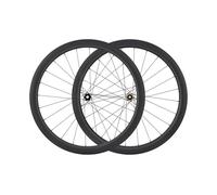 Fibra De Carbono Ruedas Delanteras Y Traseras para Bicicleta De Carretera 700C Eje Pasante 15 X 110mm / 12 X 148mm Boost Cierre Central Freno De Disco Bujes 24H para 8-12 Velocidades(36T,45mm)