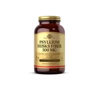 Fibra de cáscara de psyllium 500 mg 200 cápsulas vegetales Solgar