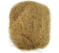 Fibra de coco - Cama de suelo de fibra de coco orgánica, cubierta de suelo apta para masticar, base compostable portátil, segura, ligera, suelo listo para enriquecimiento con equilibrio de humedad